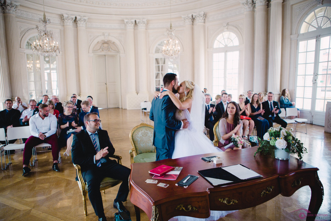 Hochzeit von Johanna und Patrick in Stuttgart,Schloss Solitude am 17.06.2017