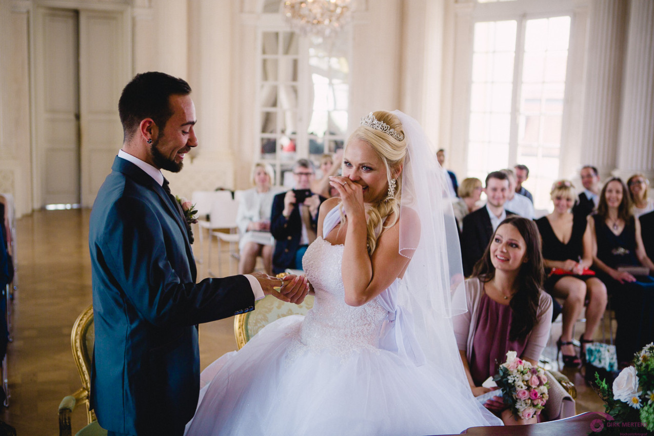Hochzeit von Johanna und Patrick in Stuttgart,Schloss Solitude am 17.06.2017