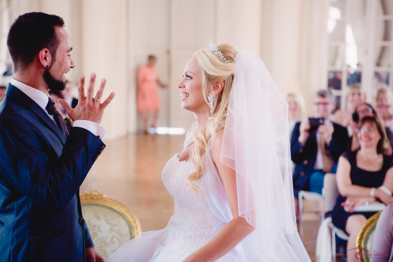 Hochzeit von Johanna und Patrick in Stuttgart,Schloss Solitude am 17.06.2017
