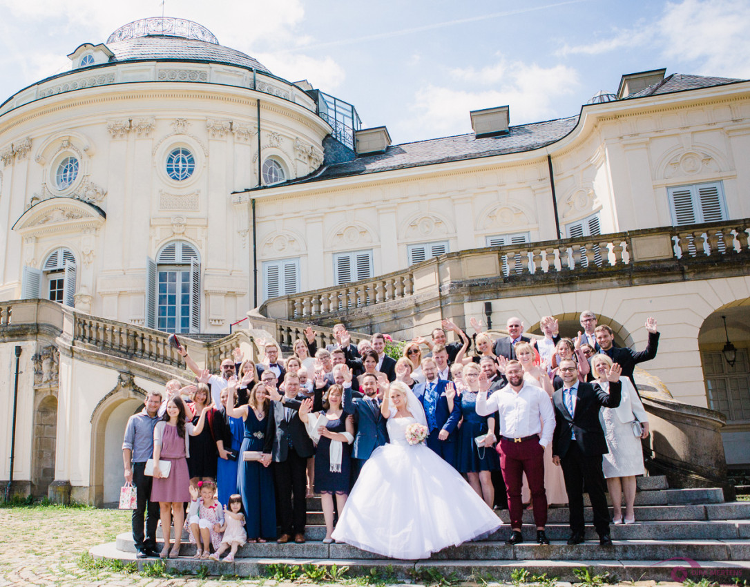 Hochzeit von Johanna und Patrick in Stuttgart,Schloss Solitude am 17.06.2017