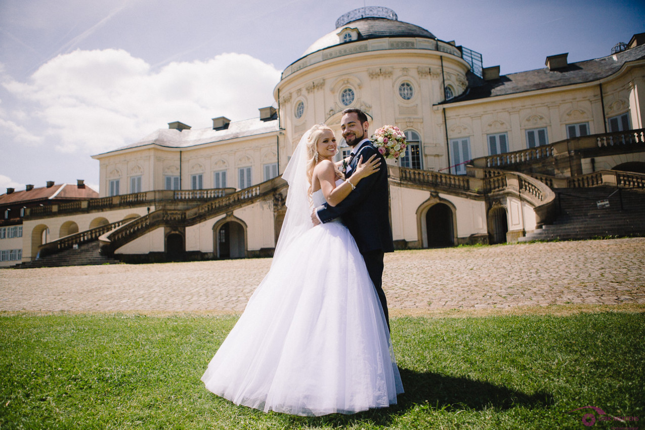 Hochzeit von Johanna und Patrick in Stuttgart,Schloss Solitude am 17.06.2017