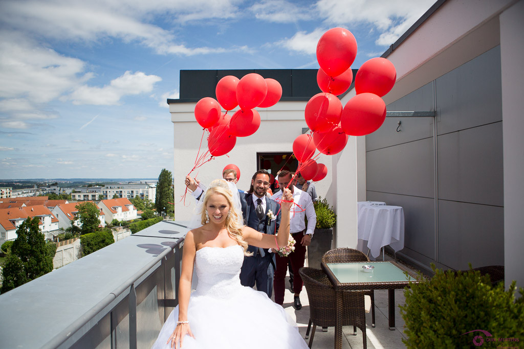 Hochzeit von Johanna und Patrick in Stuttgart,Schloss Solitude am 17.06.2017