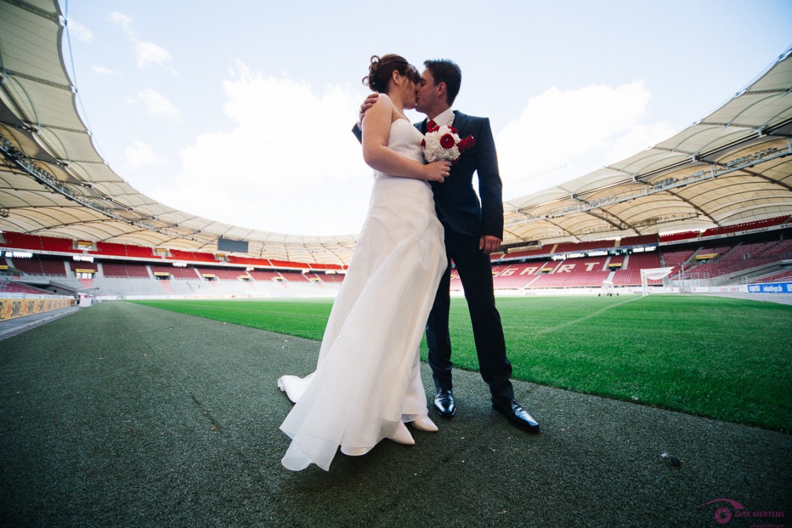 Sabrina und Patrick, Hochzeit in Stuttgart – Mercedes-Benz-Arena